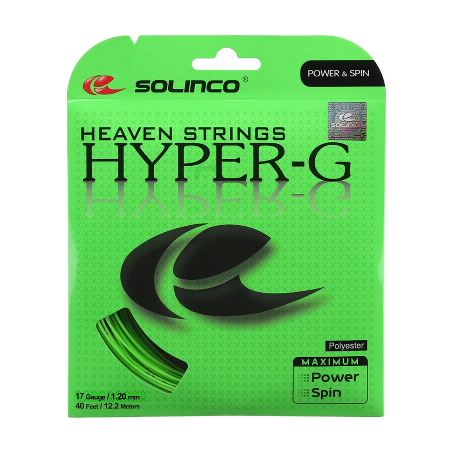 Solinco Hyper G 1.20 Set 12 m - Green