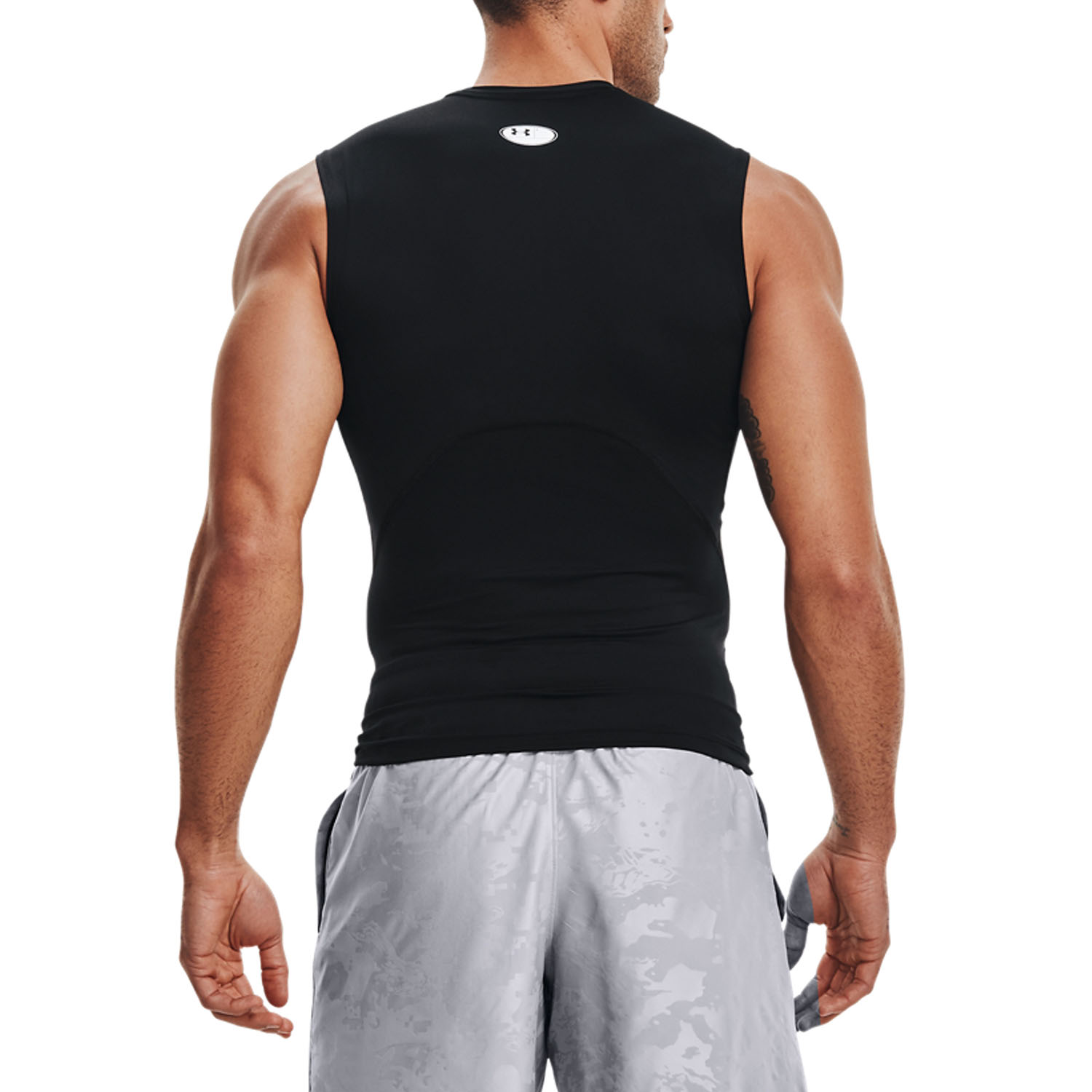 Under Armour HeatGear Compression Men's Tennis Tank - Black