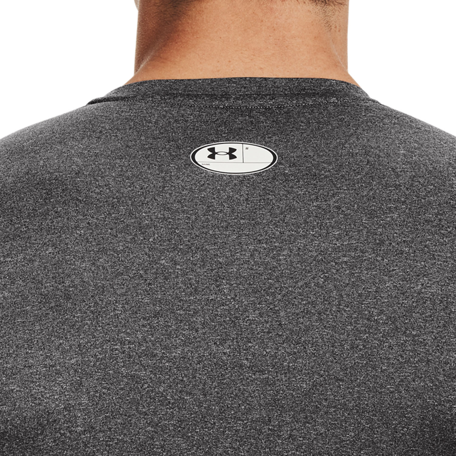 Under Armour HeatGear Compression Men's Tennis Shirt - Carbon