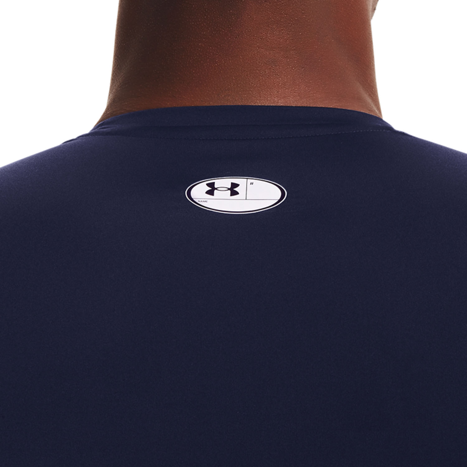 Under Armour HeatGear Compression Camiseta - Midnight Navy/White