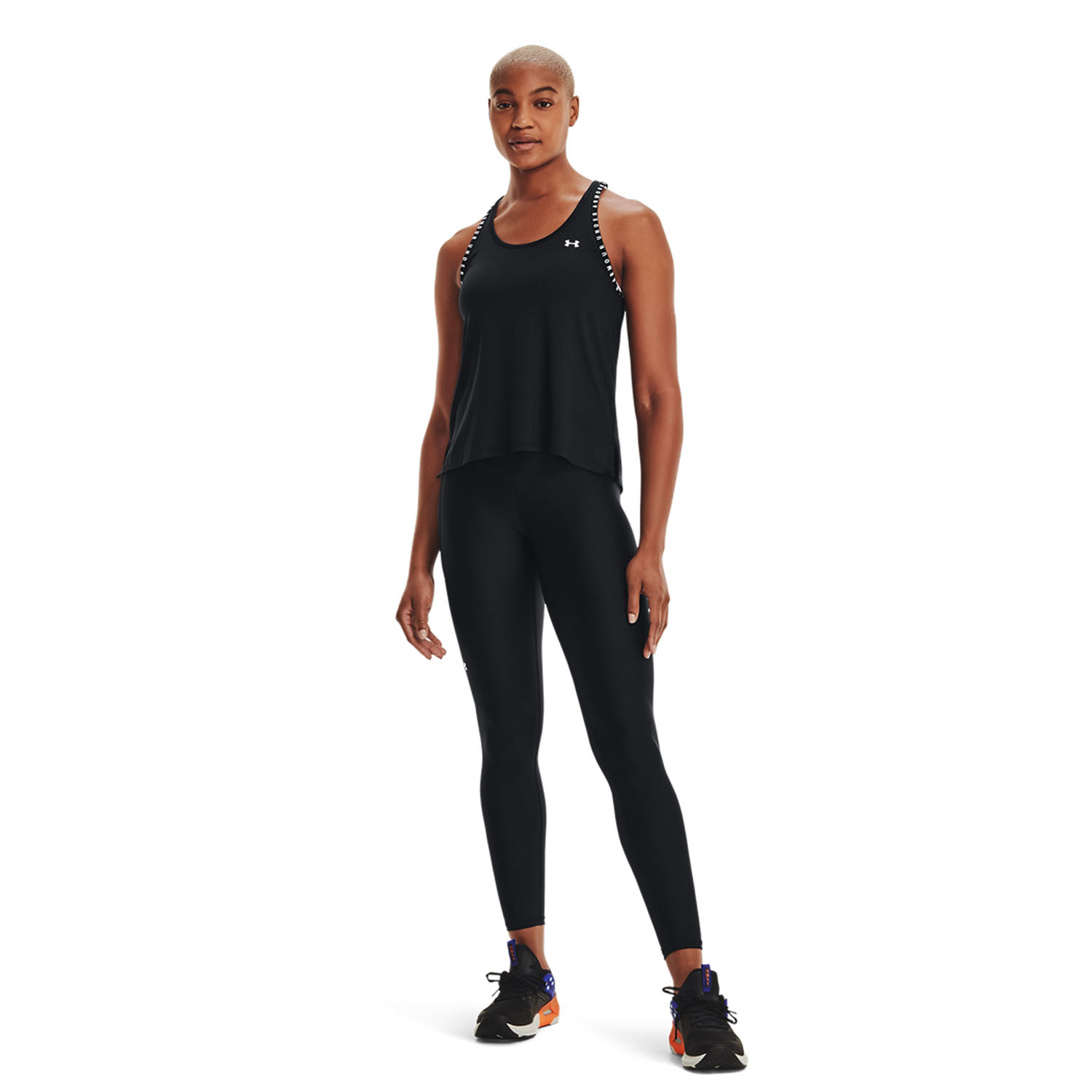 Under Armour Knockout Tank - Black/White