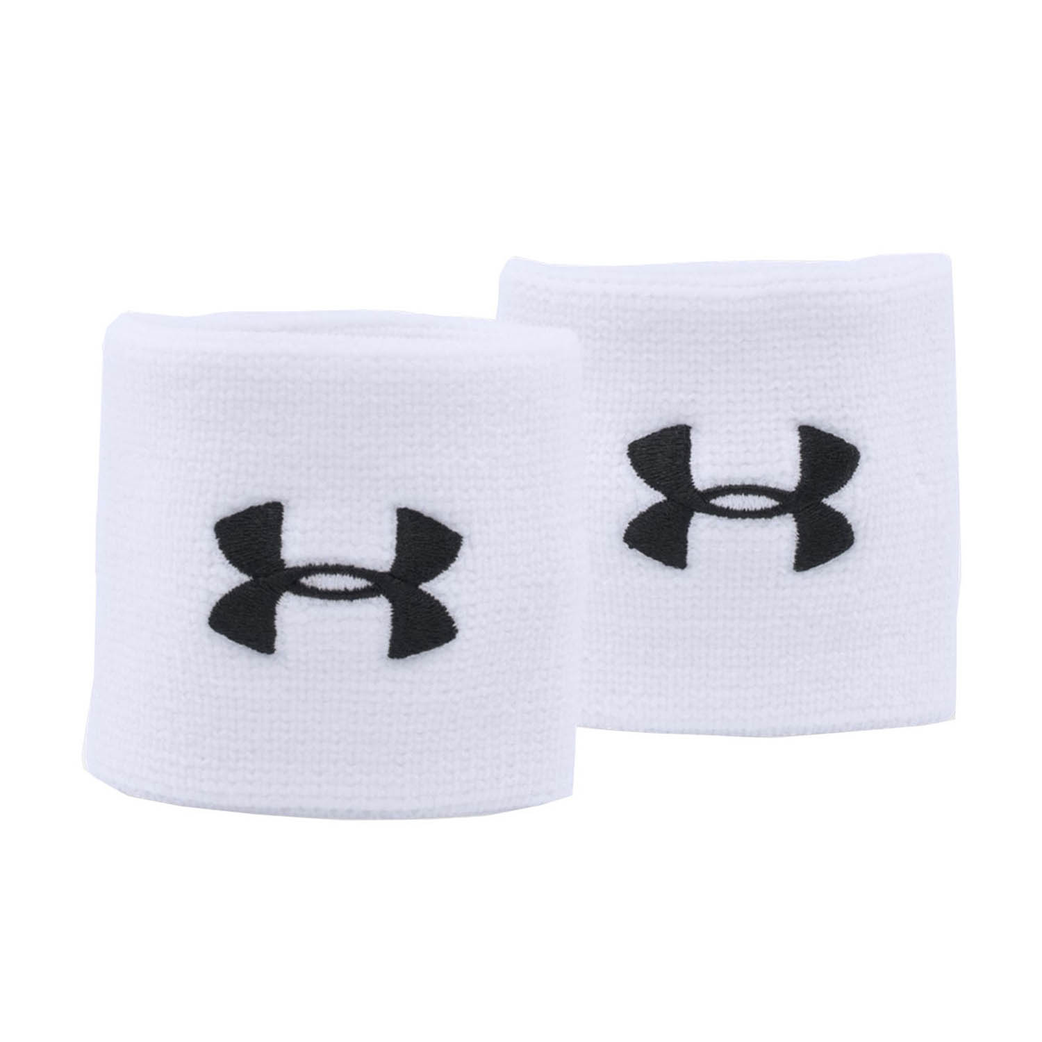 Under Armour Performance Small Wristbands - White