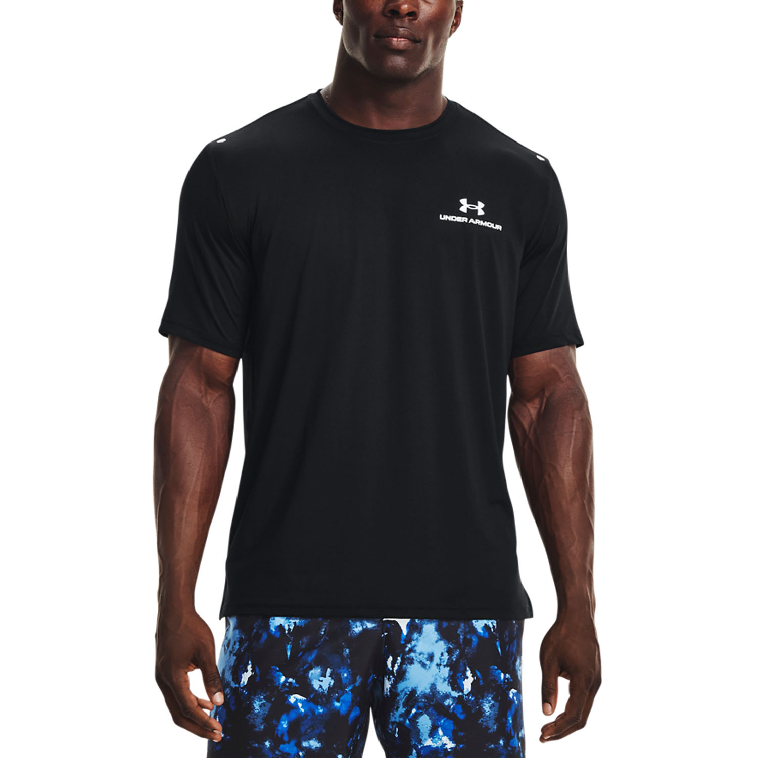 Under Armour Rush Energy T-Shirt - Black/White