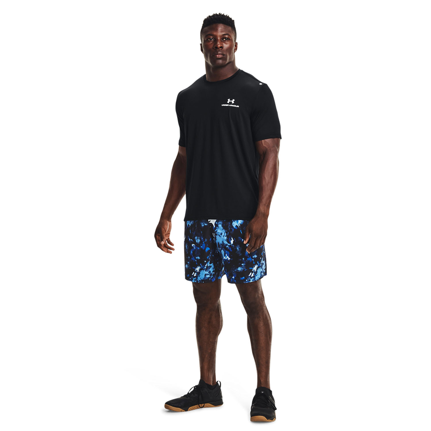 Under Armour Rush Energy T-Shirt - Black/White