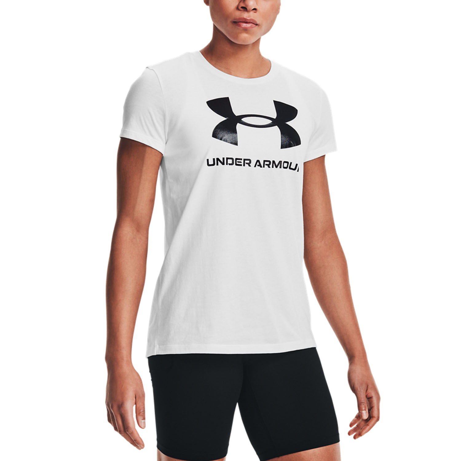 Under Armour Sportstyle Graphic Maglietta - White/Black