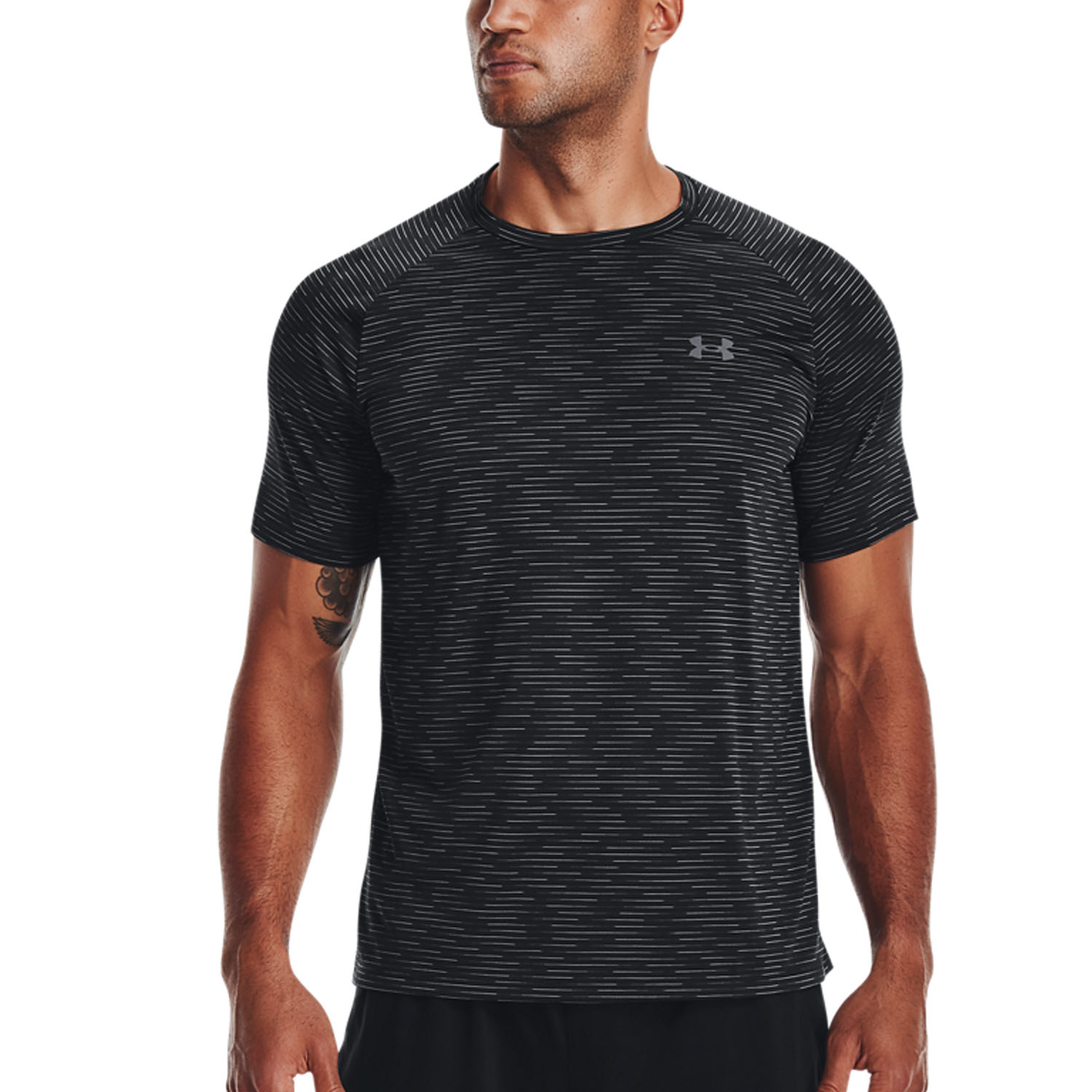 Under Armour Tech 2.0 Gradient Men's Tennis T-Shirt - Black