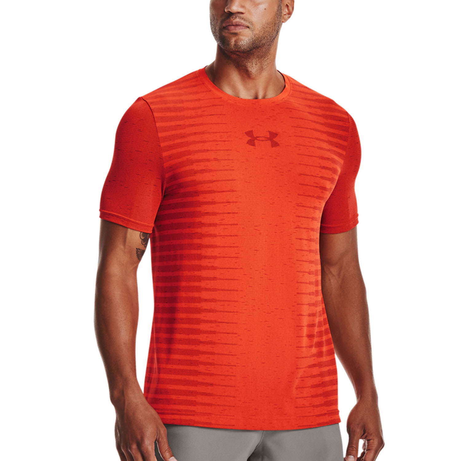 Under Armour Vanish Wordmark Men's Tennis T-Shirt Phoenix Fire