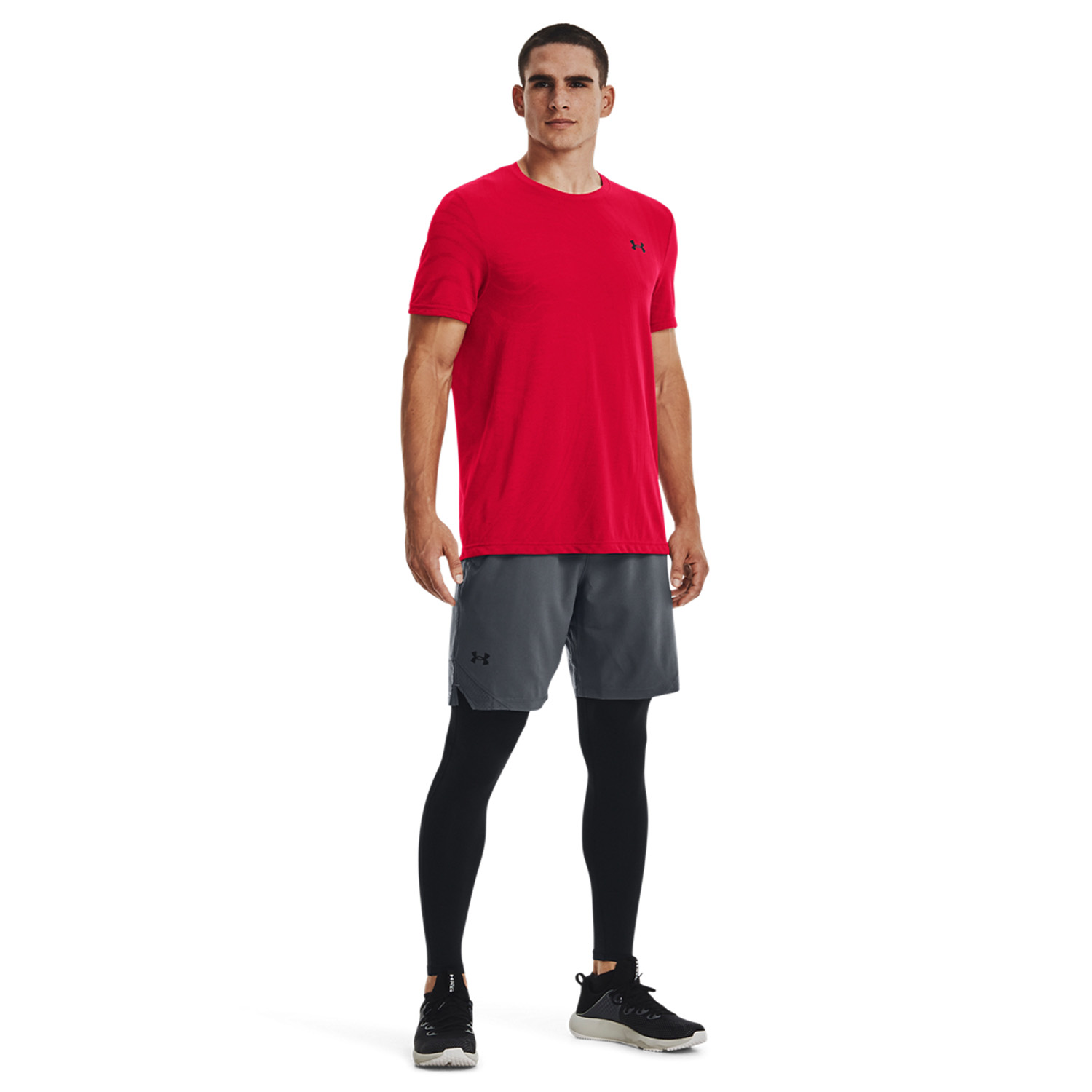Under Armour Vanish Woven 8in Shorts - Pitch Gray/Black