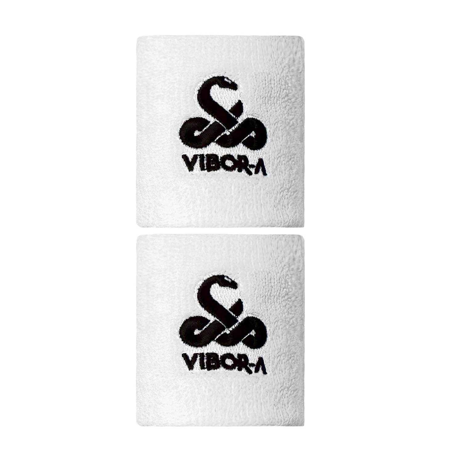 Vibor-A Logo Muñequeras Cortas - Bianco