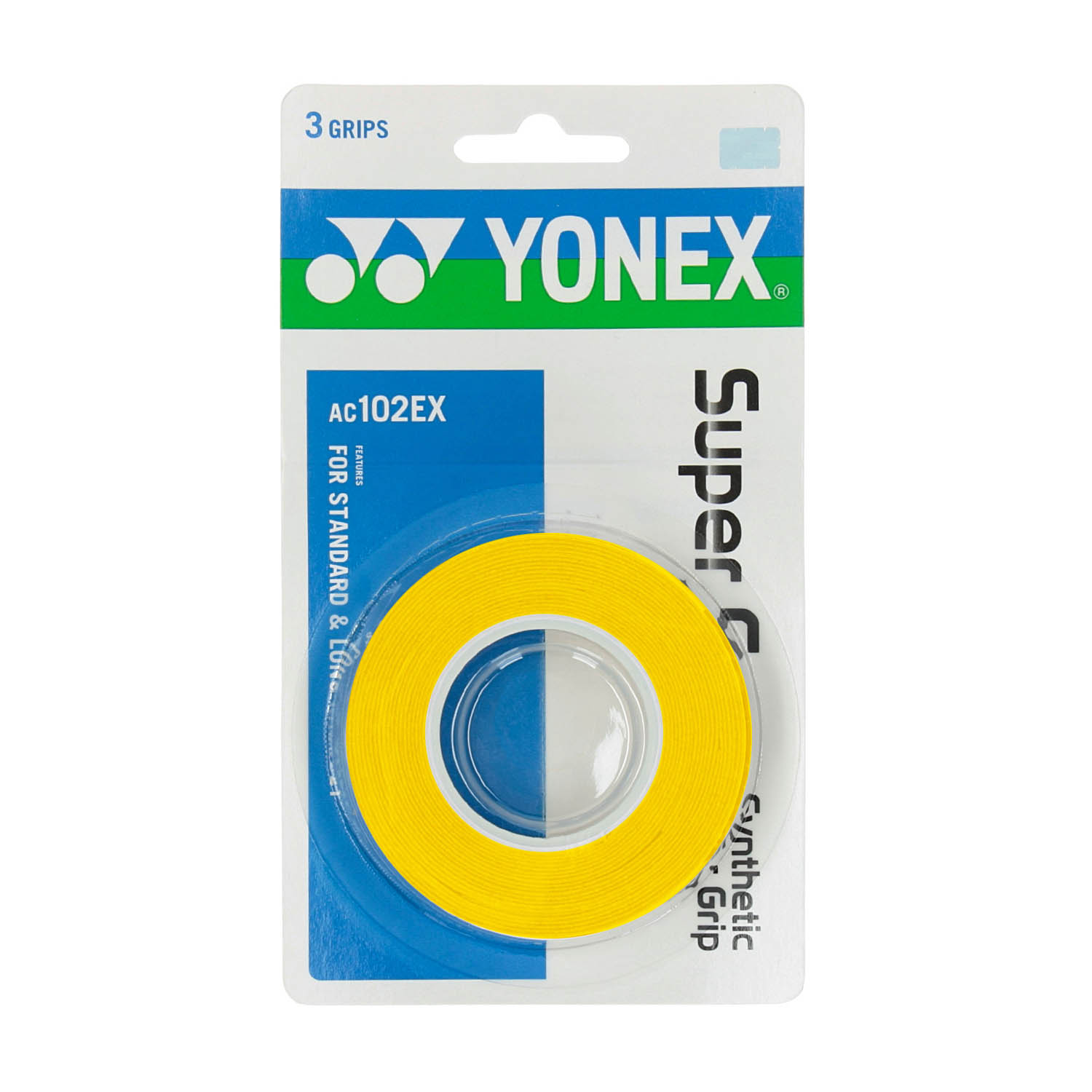 Yonex Super Grap Overgrip x 3 - Yellow