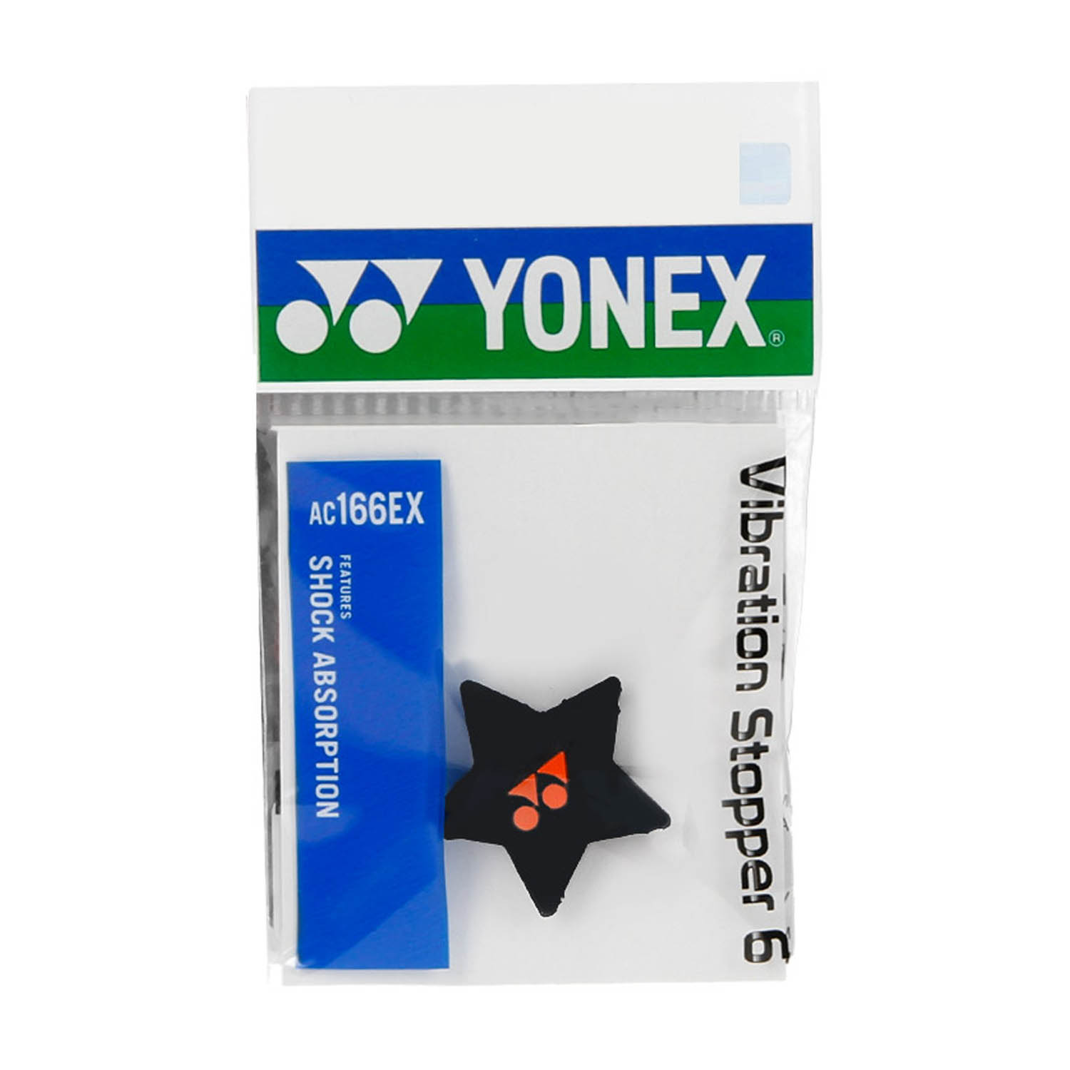Yonex Vibration Stopper 6 Tennis Racket Dampener Black