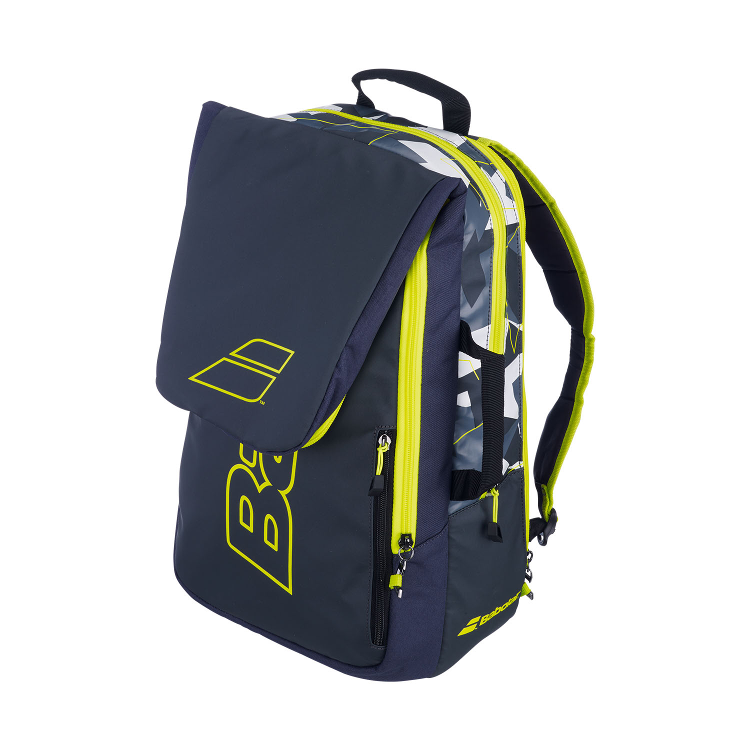 Babolat Pure Aero Backpack - Grey/Yellow/White