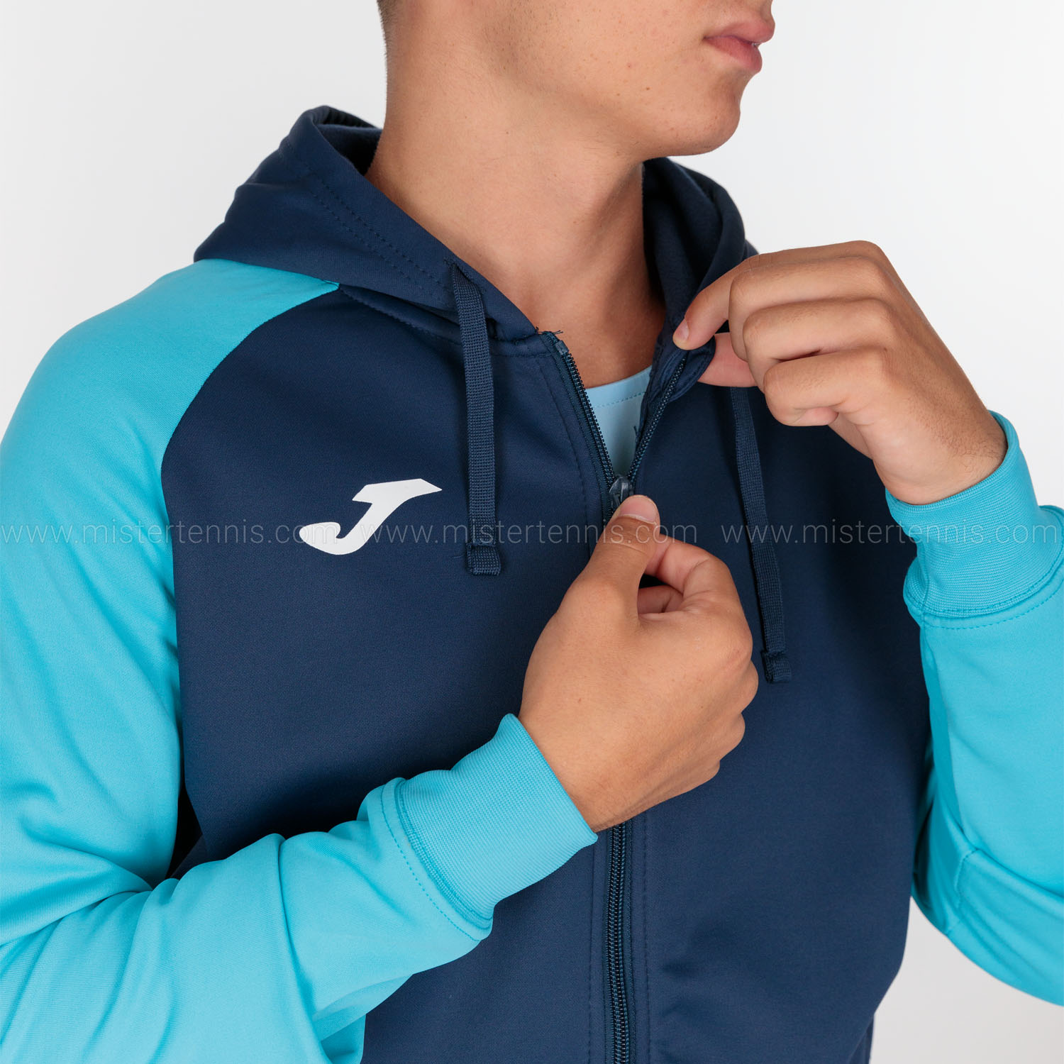 Joma Academy IV Felpa - Navy/Fluor Turquoise