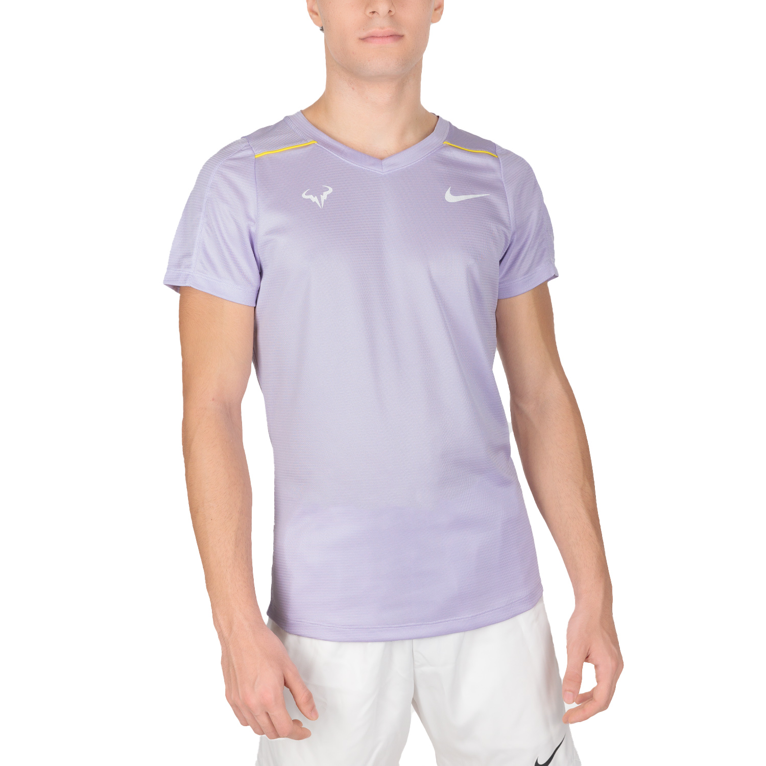 Nike Dri-FIT Rafa Challenger Men's Tennis T-Shirt - Violet Frost