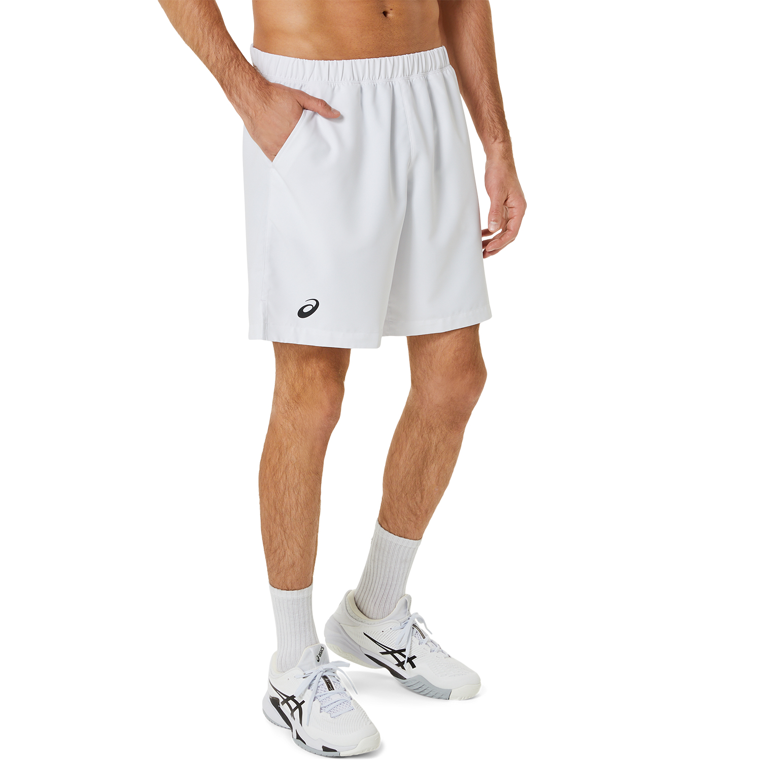 Asics Court 9in Shorts - Brilliant White