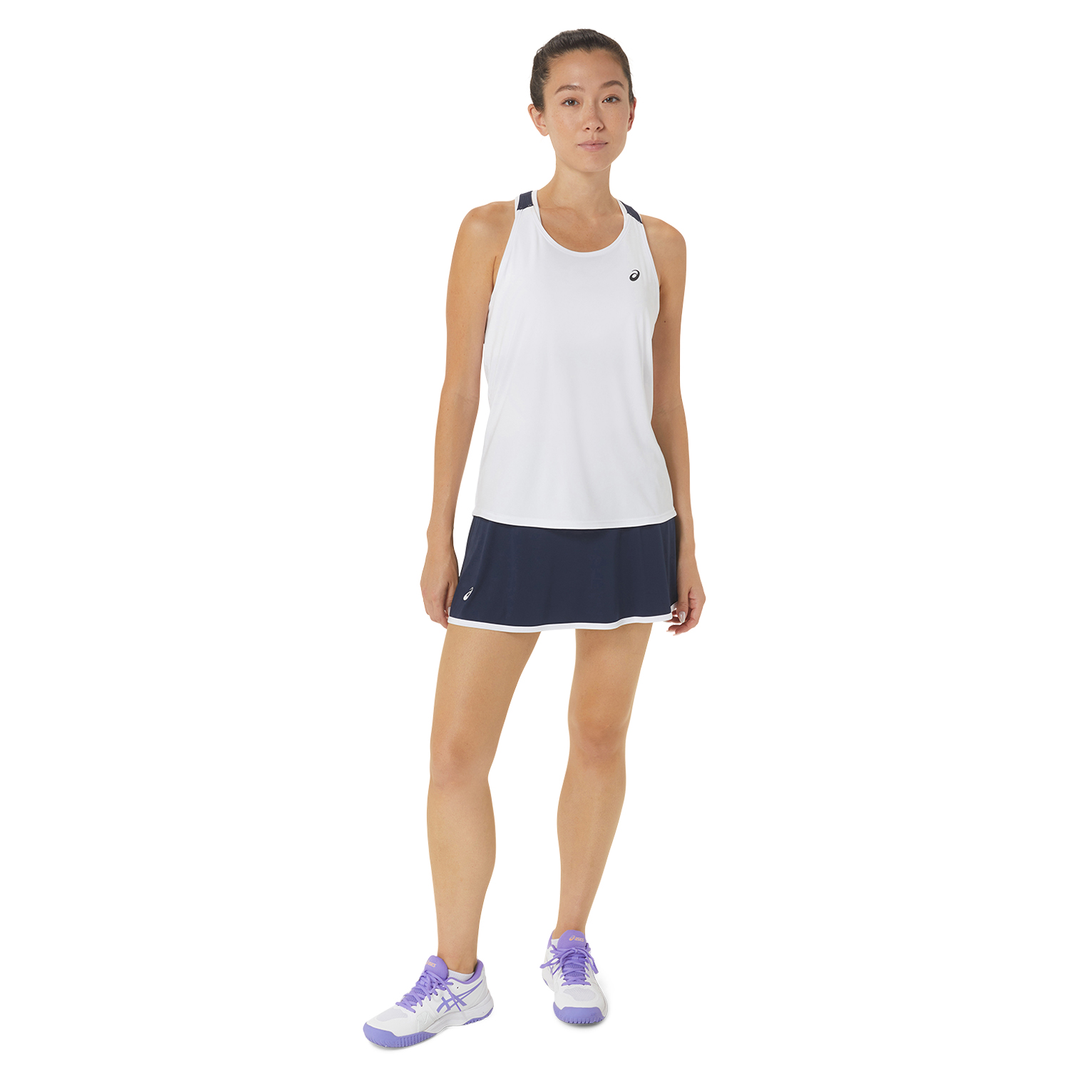 Asics Court Tank - Brilliant White/Midnight