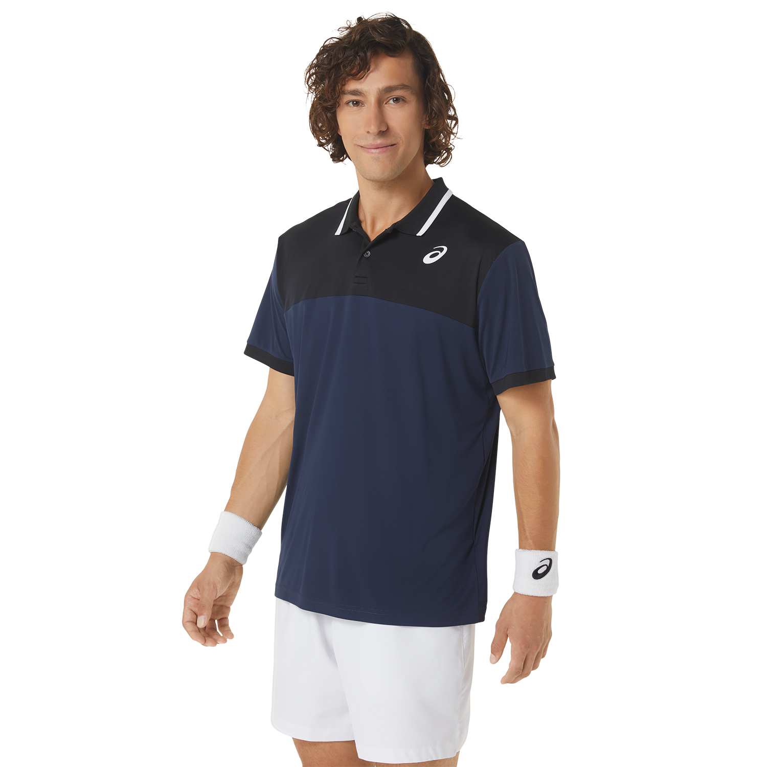 Asics Court Polo - Midnight/Performance Black