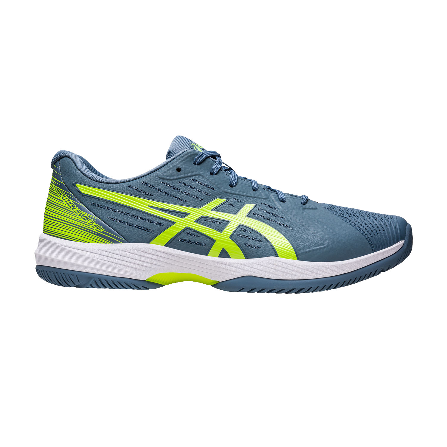 Asics Solution Swift FF Men's Tennis Shoes - Steel Blue Asics Solution Swift FF Men's Tennis Shoes - Steel Blue