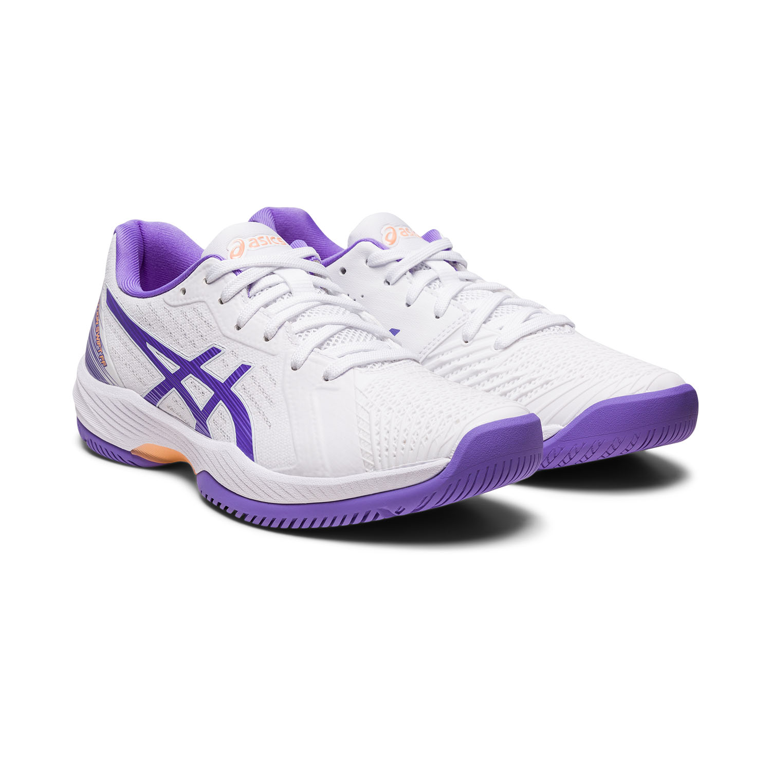 Asics Solution Swift FF Women's Tennis Shoes - White/Amethyst