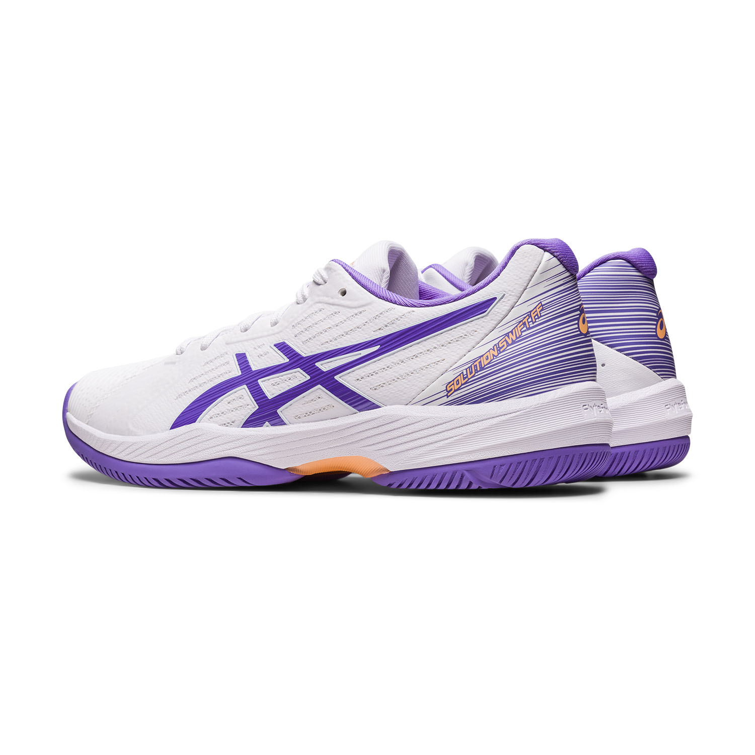Asics Solution Swift FF Women's Tennis Shoes - White/Amethyst