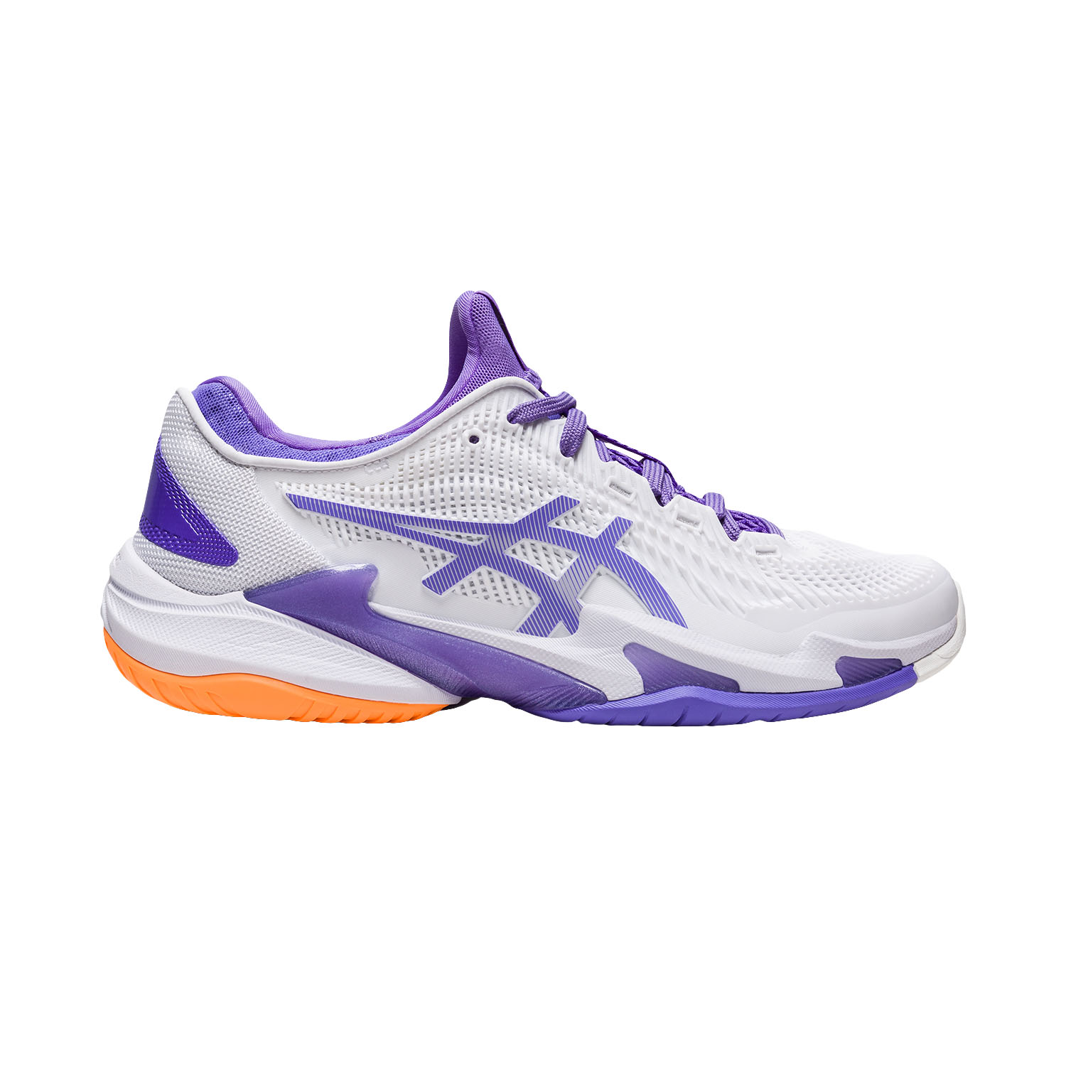 Asics Court FF 3 Men's Tennis Shoes - White/Amethyst