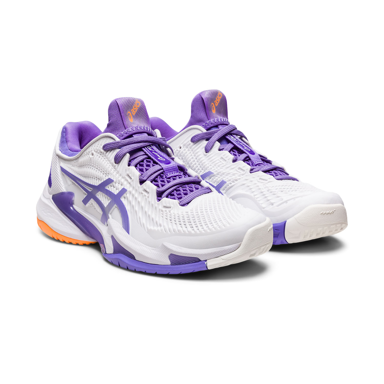 Asics Court FF 3 Men's Tennis Shoes - White/Amethyst