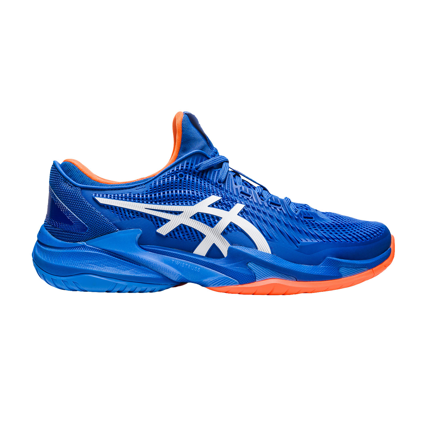 Asics Court FF 3 Novak Men's Tennis Shoes - Tuna Blue/White