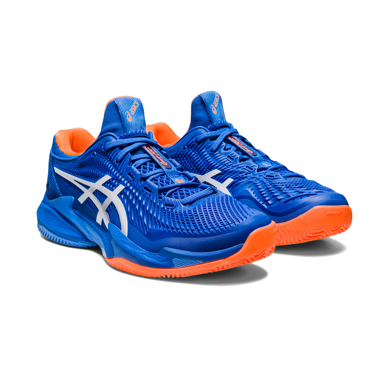 Asics Court FF 3 Novak Clay Men's Tennis Shoes - Tuna Blue/White
