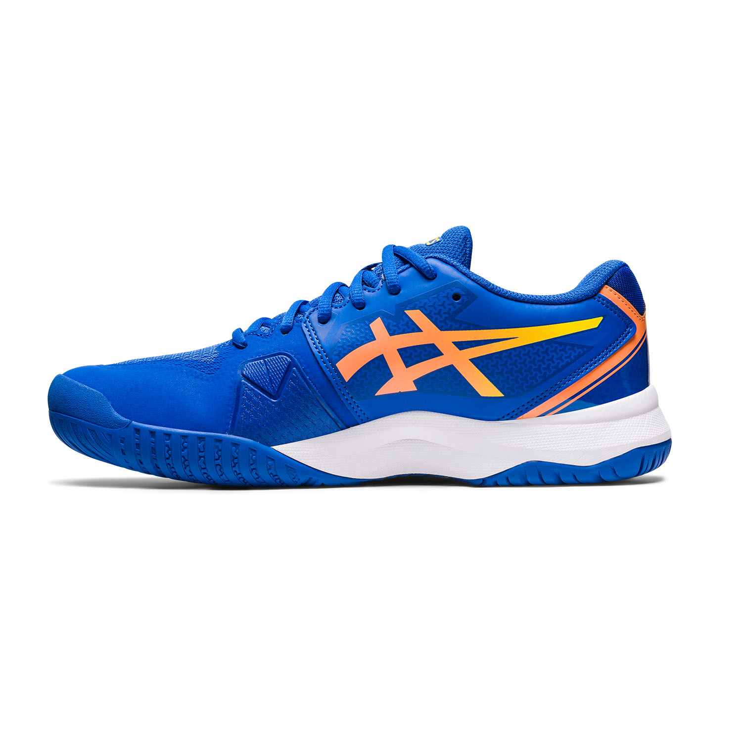 Asics Gel Resolution 9 Clay tuna blue sun peach - Zona de Padel