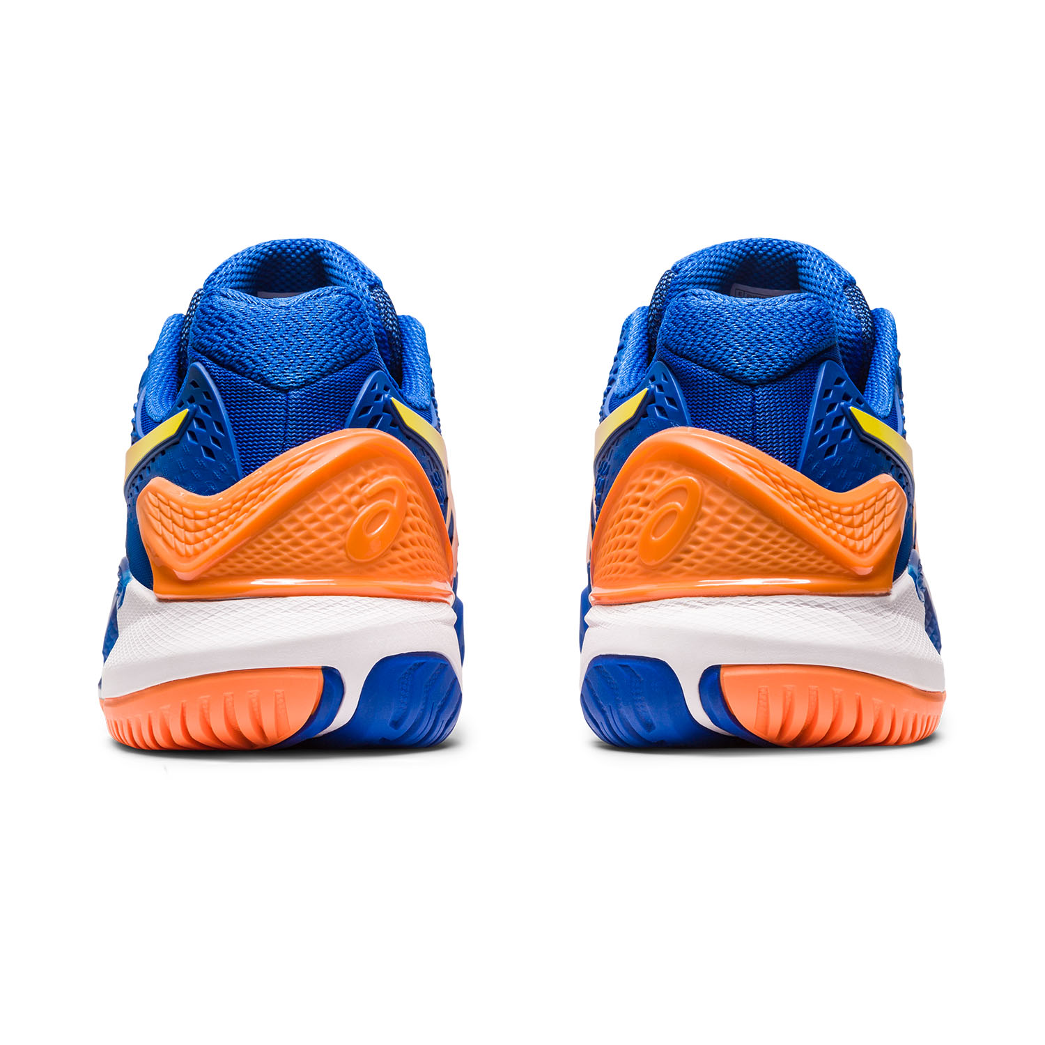 Men's GEL-RESOLUTION 9 CLAY, Tuna Blue/Sun Peach, Tennis Shoes