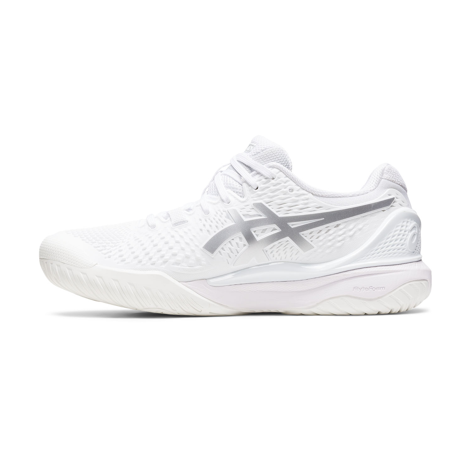 Asics Gel Resolution 9 - White/Pure Silver