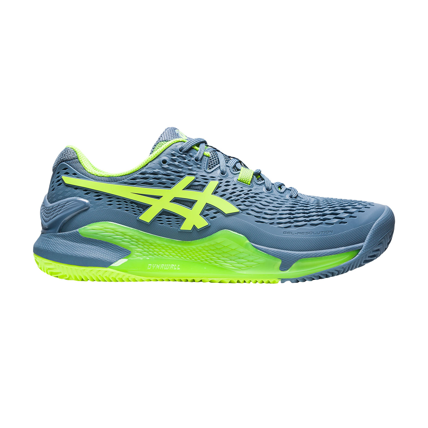 Asics Gel Resolution Clay 9 Zapatillas Tenis Hombre Steel Blue