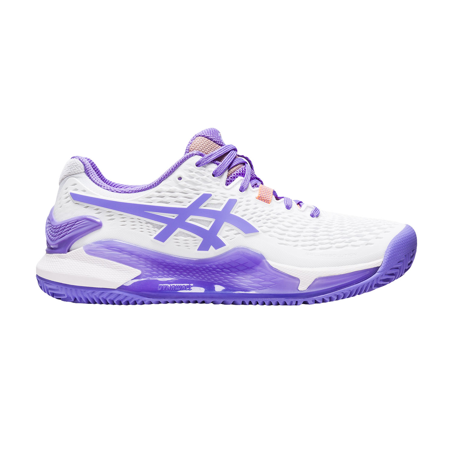 Asics Gel Resolution Clay 9 Tenis Mujer - White