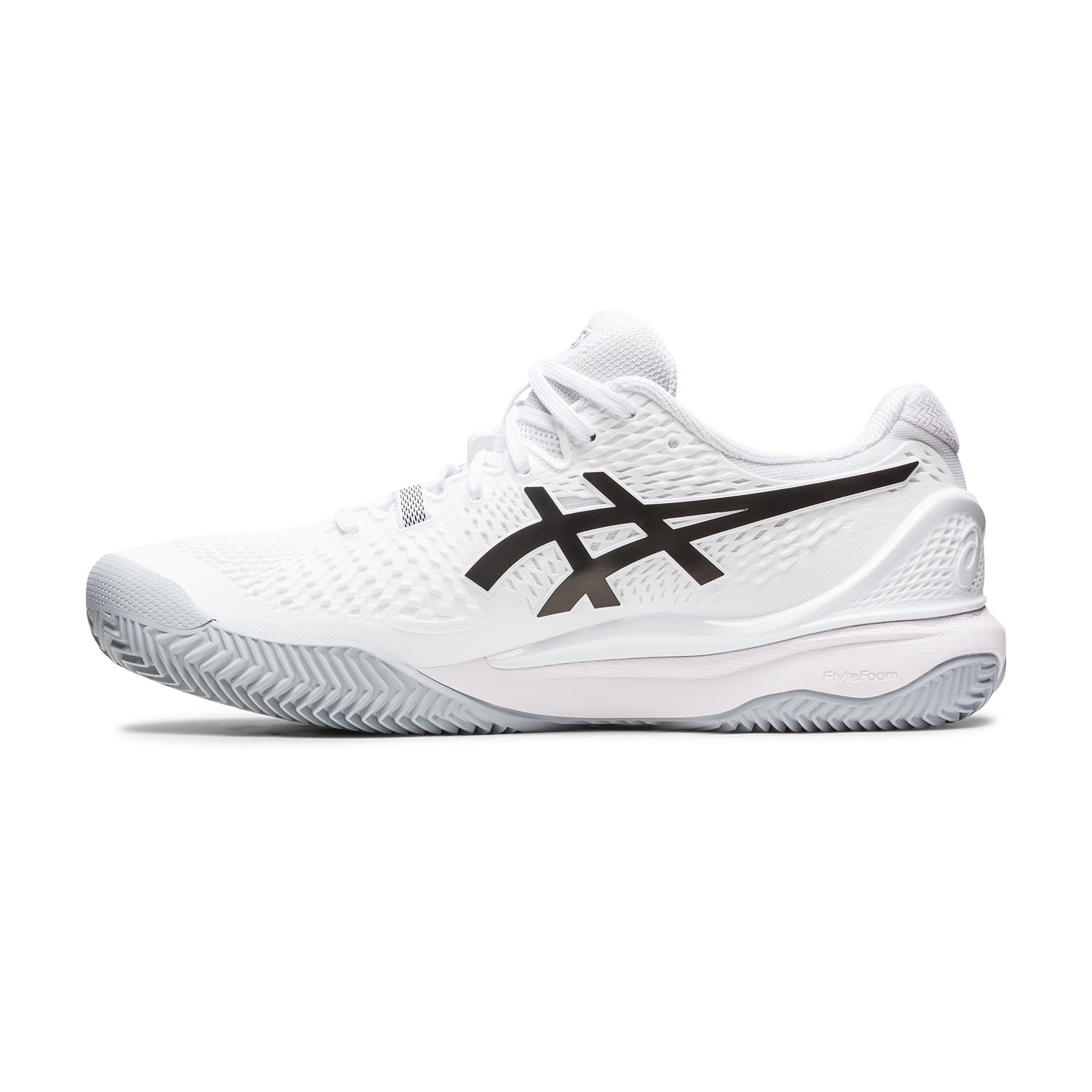 Asics Gel Resolution 9 Clay - White/Black