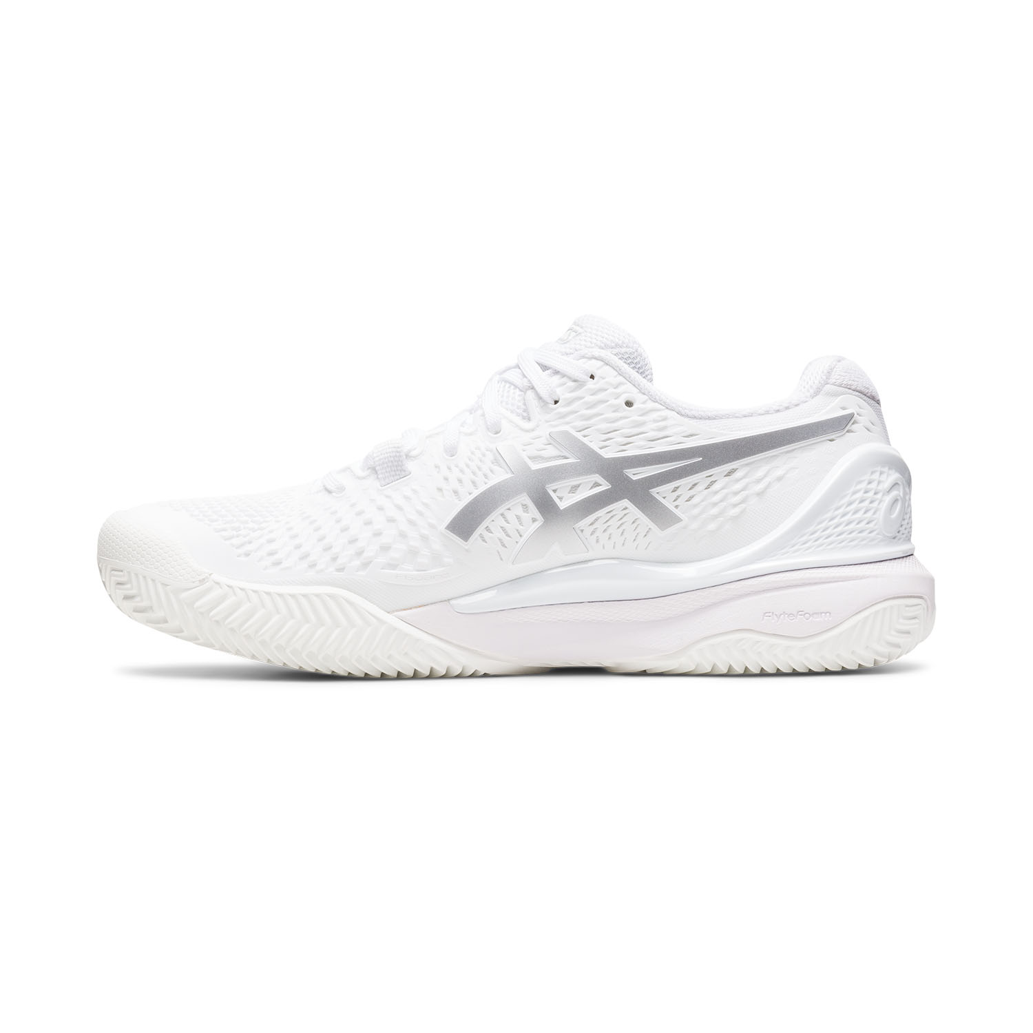 Asics Gel Resolution 9 Clay - White/Pure Silver