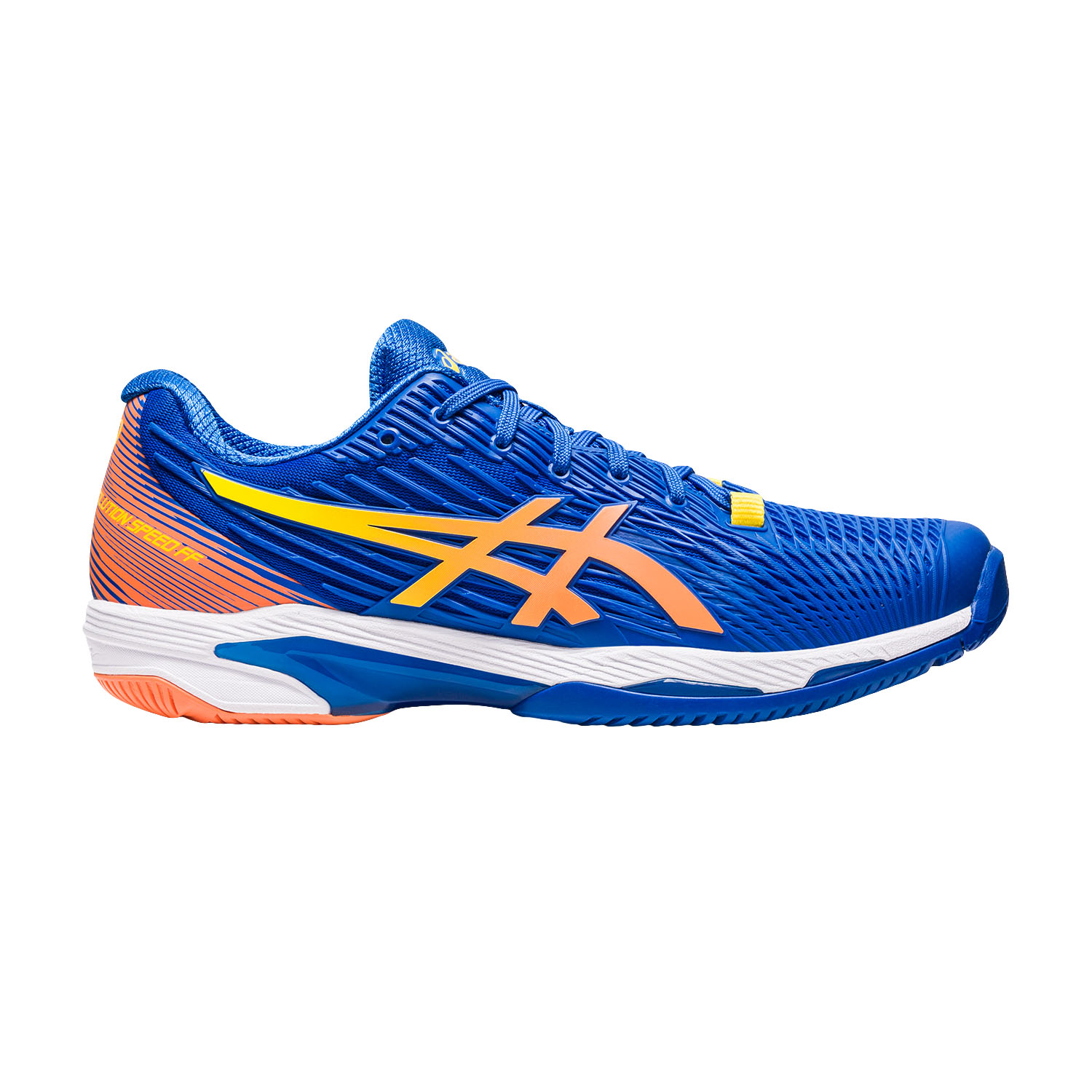 Asics Solution Speed FF 2 Men's Tennis Shoes - Tuna Blue Asics Solution Speed FF 2 Men's Tennis Shoes - Tuna Blue