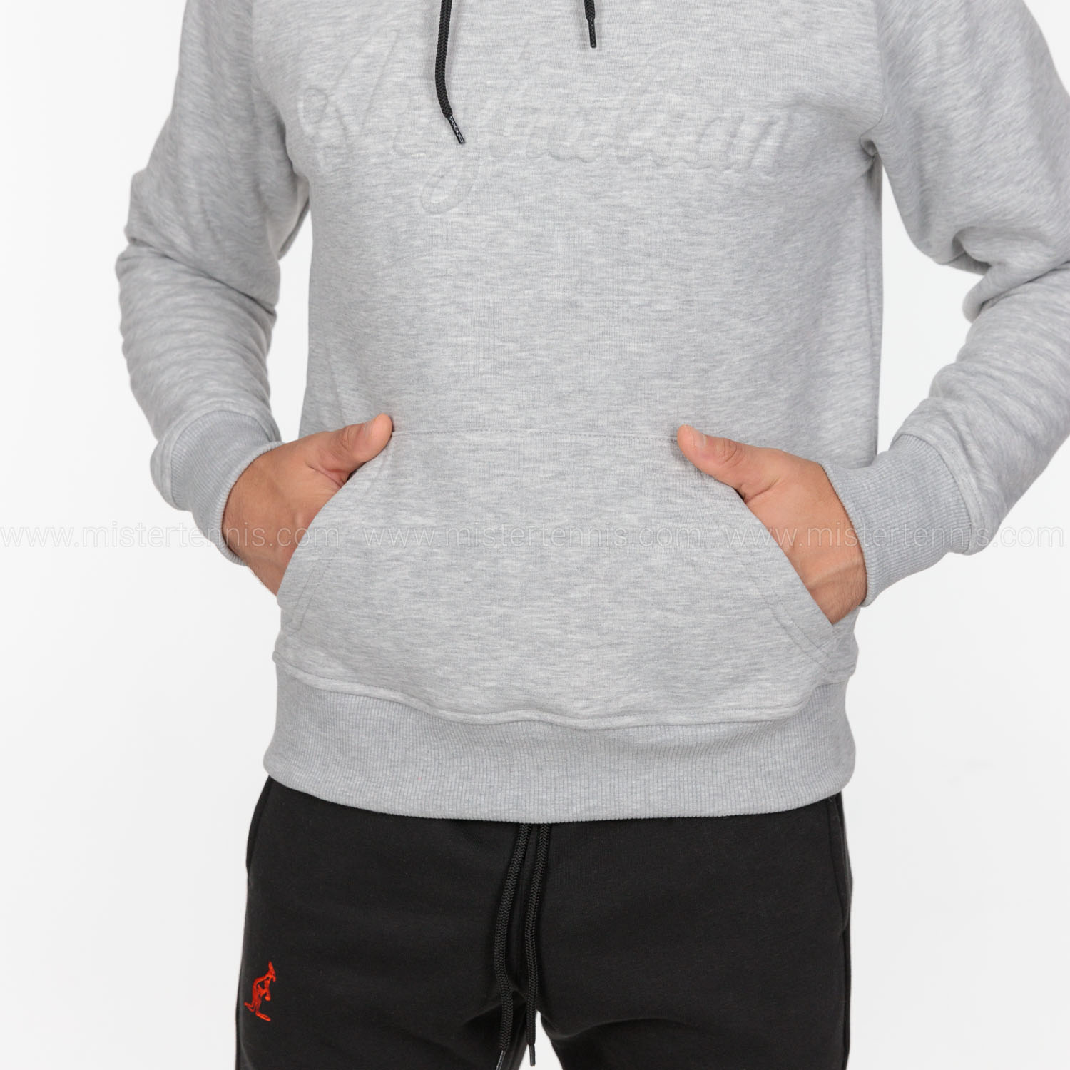 Australian 3D Logo Sudadera - Grigio Melange