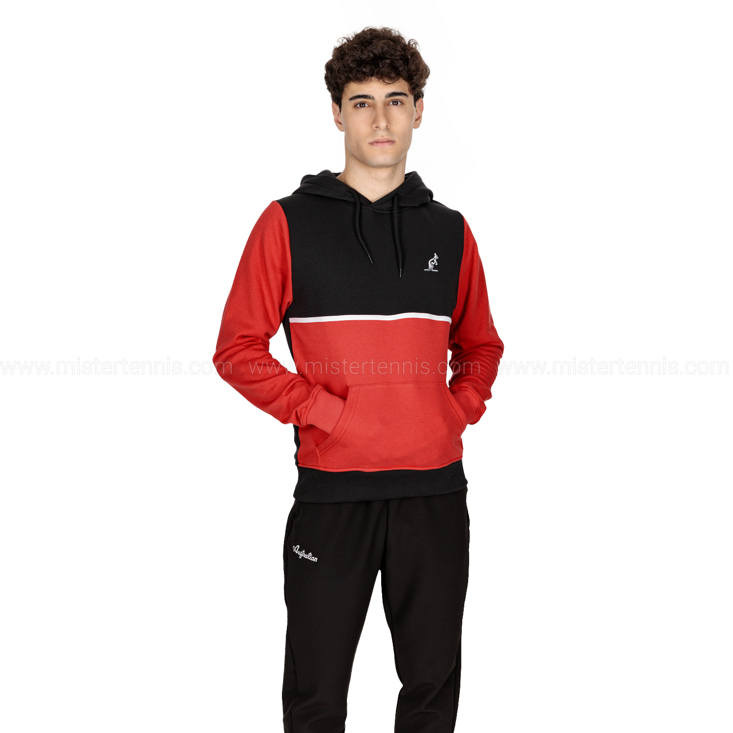 Australian Winter Hoodie - Rosso Vivo