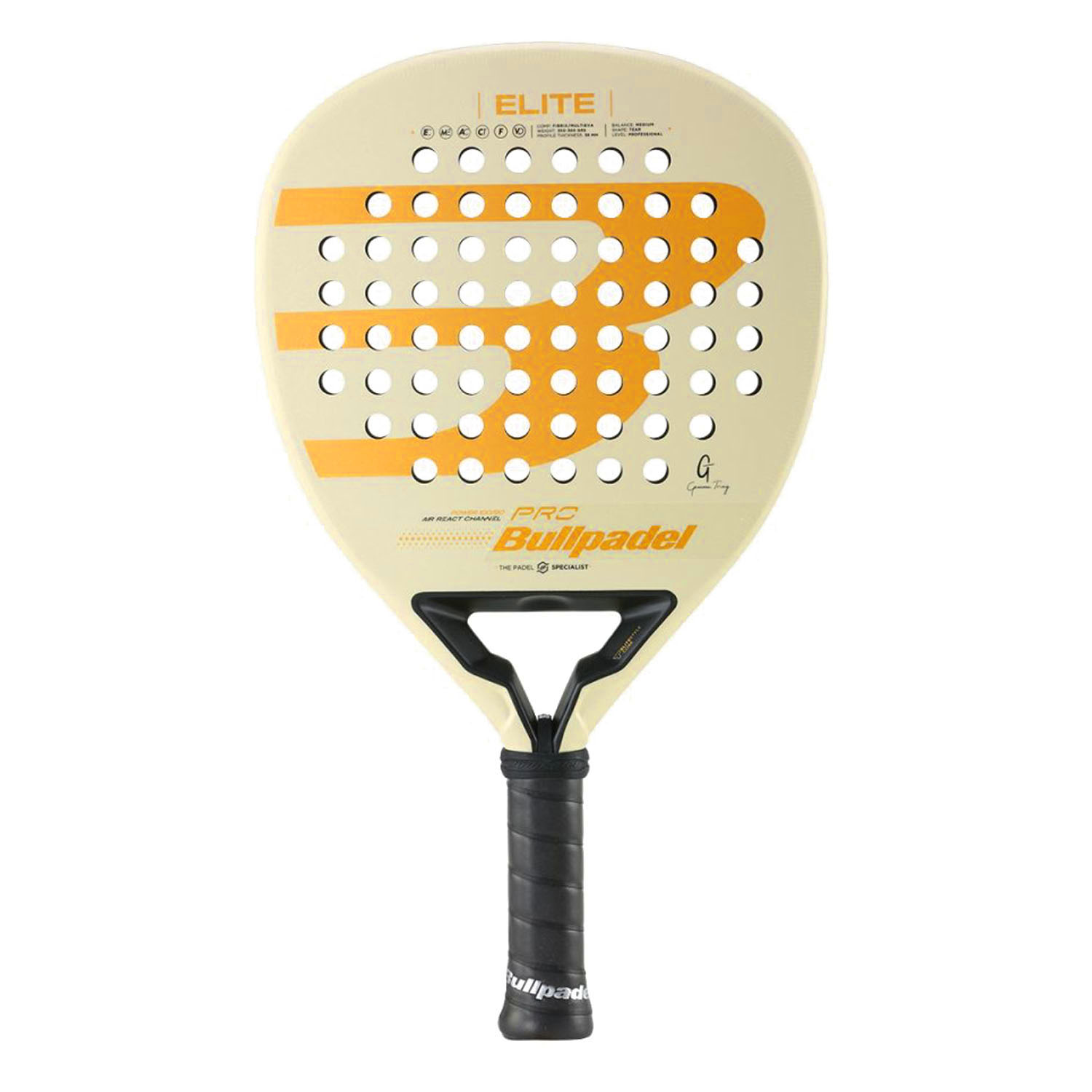 Bullpadel X-Series Rackettas, carbon gold