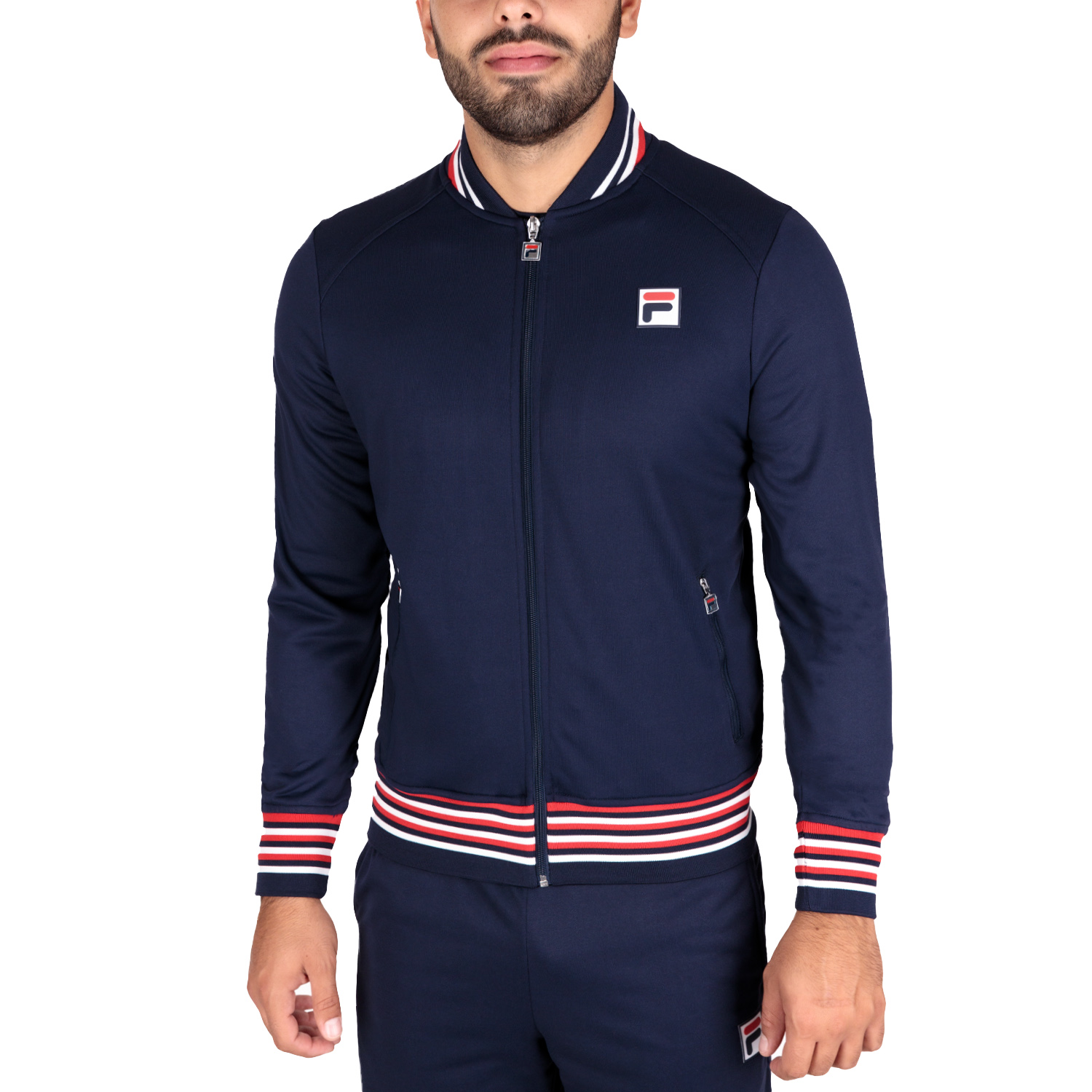 Fila Bruce Men's Tennis Jacket - Navy
