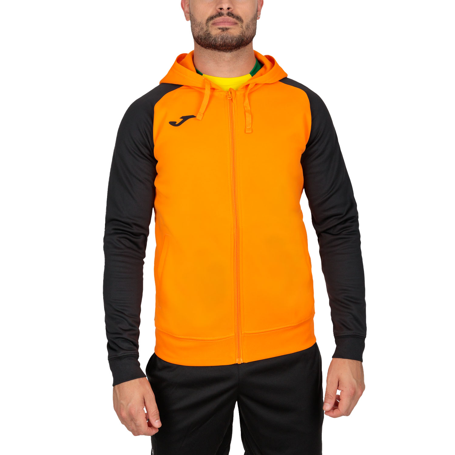 Joma Academy IV Hoodie - Orange/Black