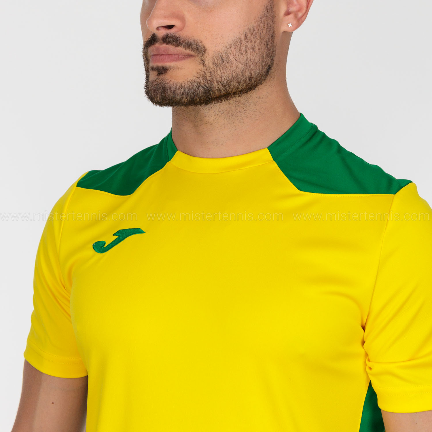 Joma Championship VI T-Shirt - Yellow/Green