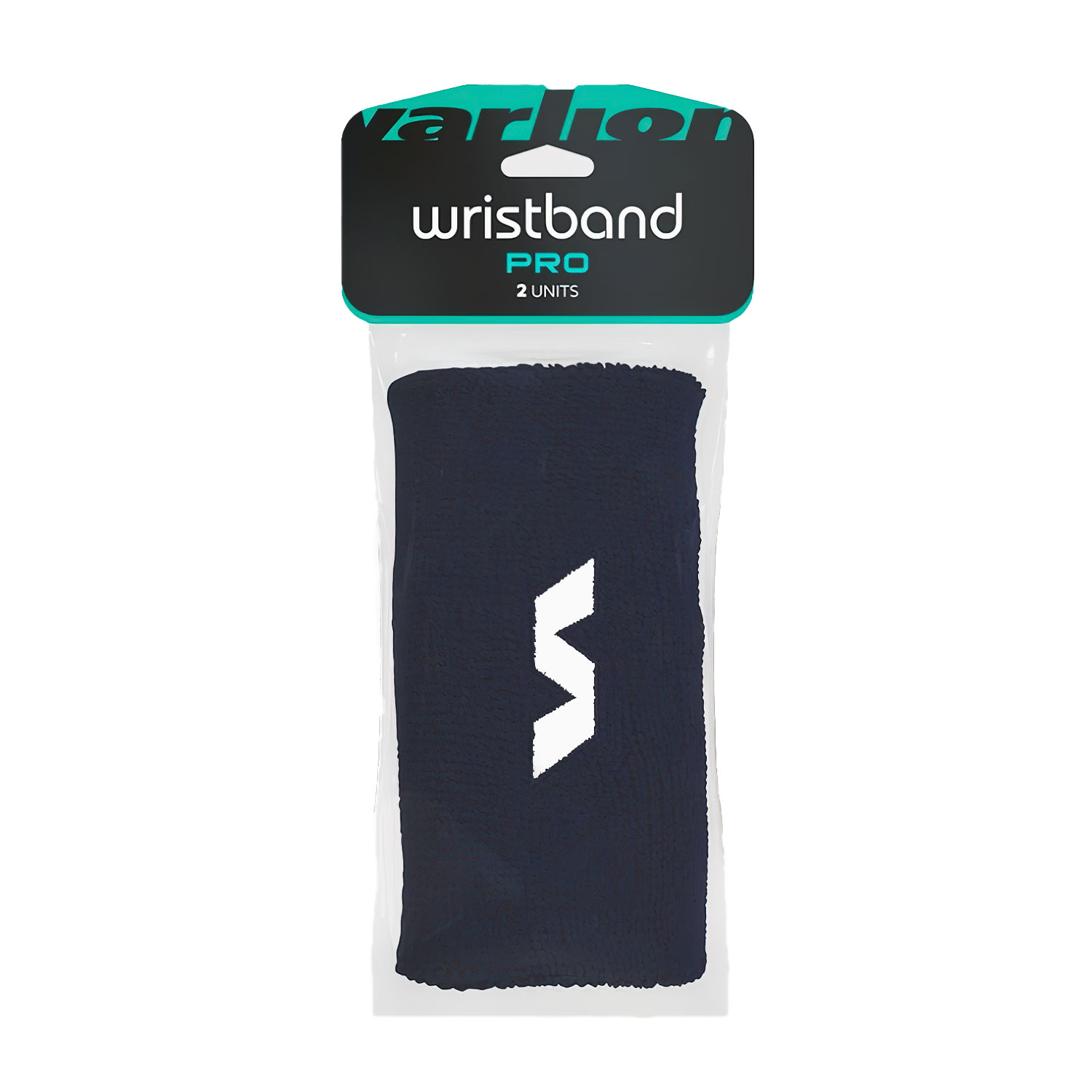 Varlion Pro Logo Long Wristbands - Navy/White