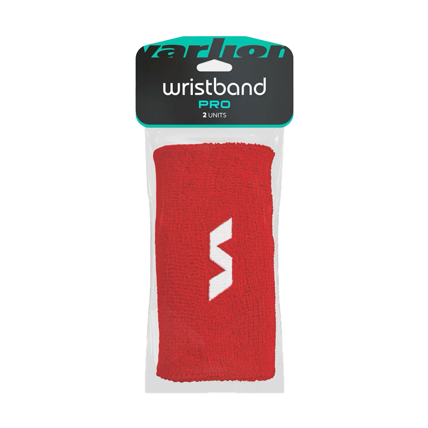 Varlion Pro Logo Long Wristbands - Red/White