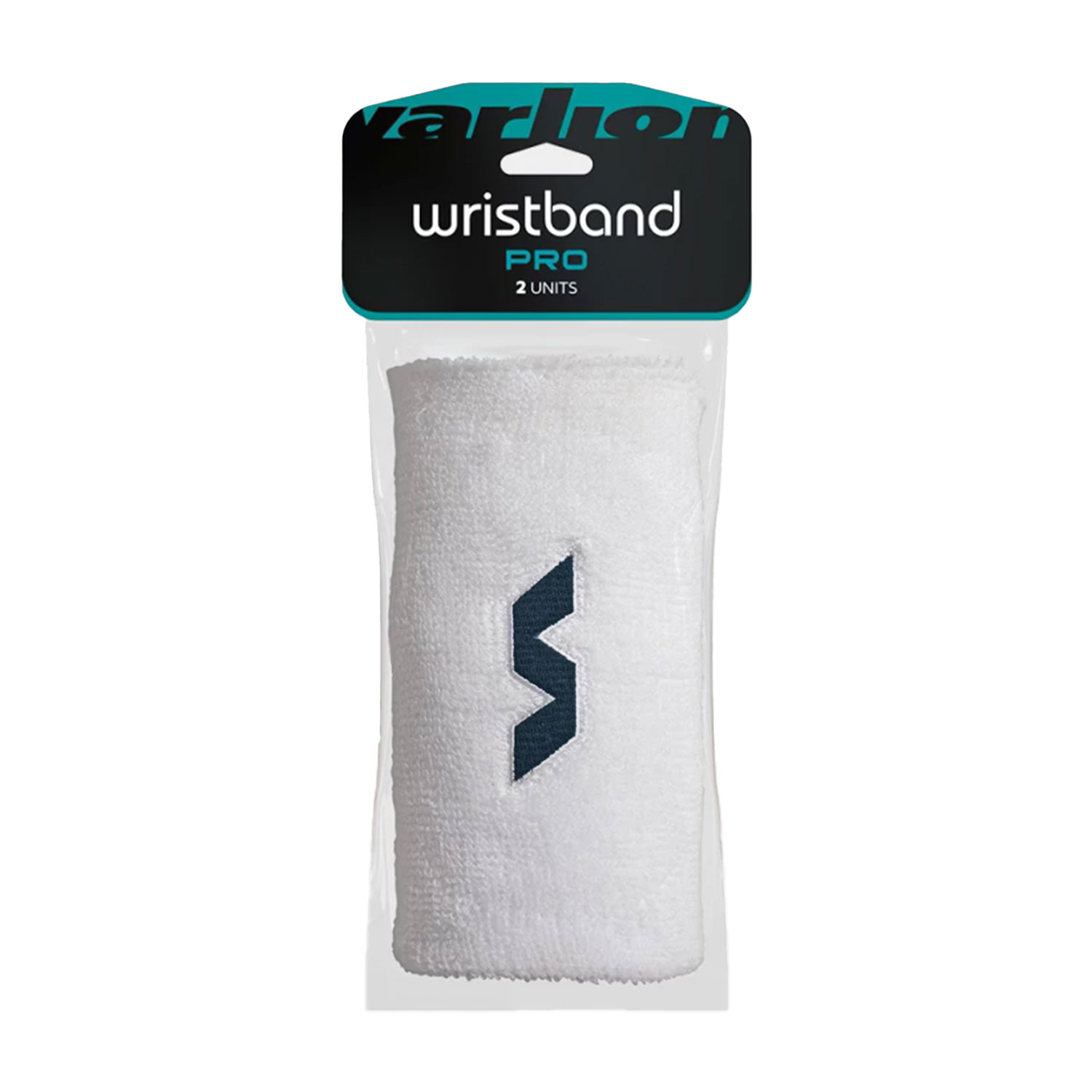 Varlion Pro Logo Muñequeras Largas - White