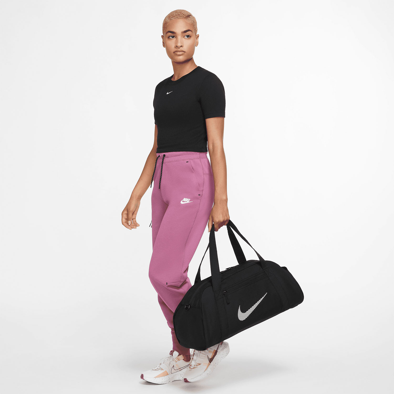 Nike Club Training Duffle Black White MisterTennis