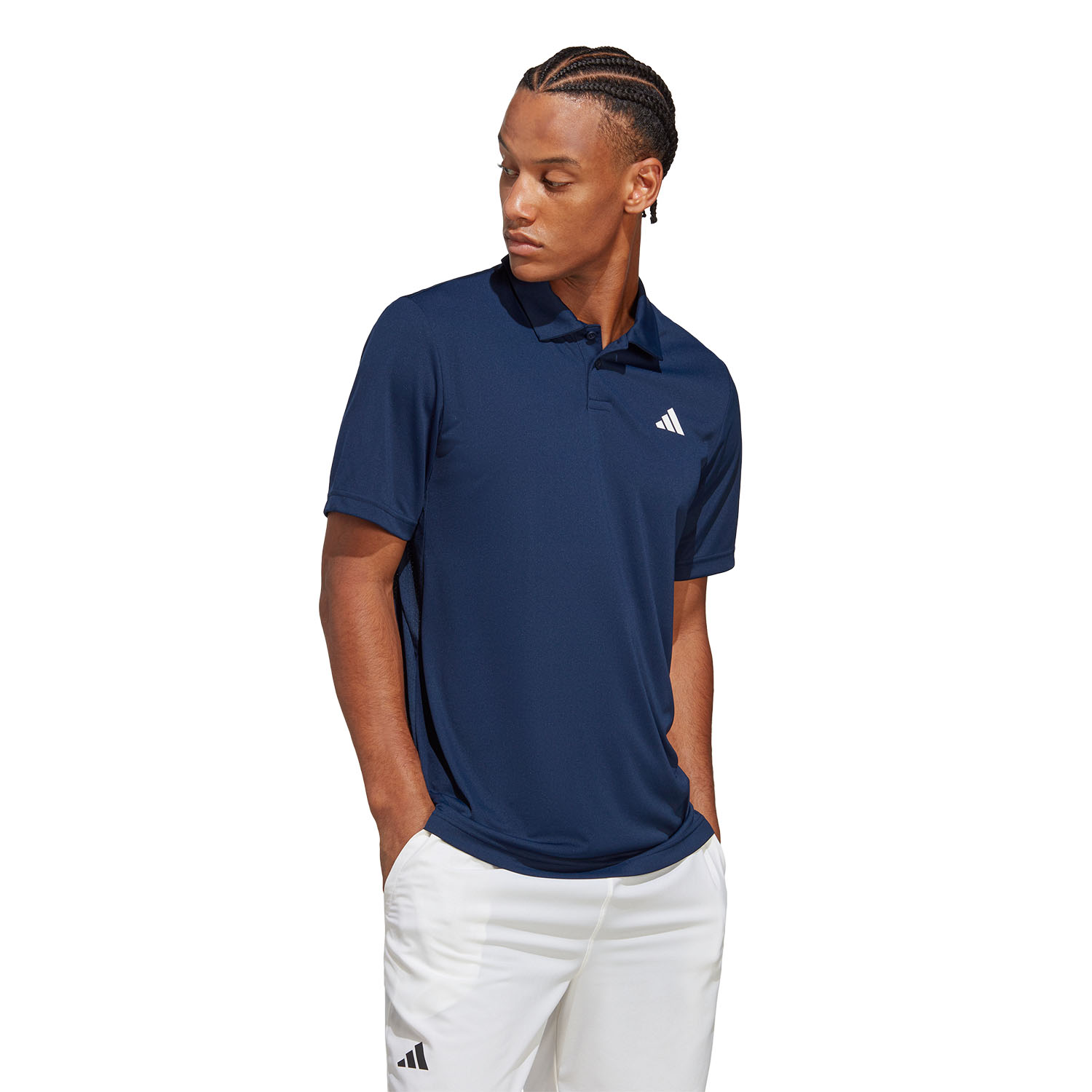 adidas Club Logo Polo - Collegiate Navy