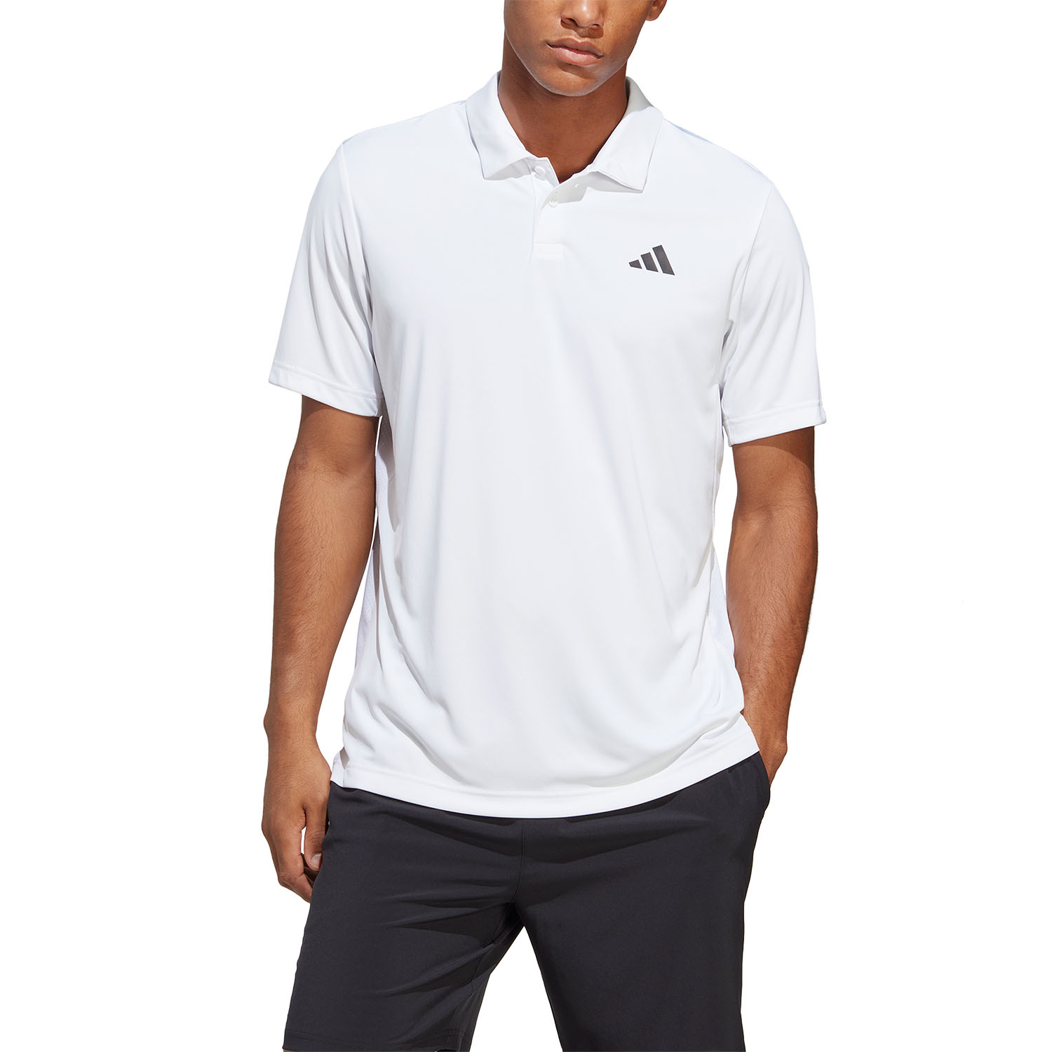 ★ adidas★ Football Polo Shirt Mint White IW6307 Trefoil Logo Play Football Graphic Short Sleeve Polo Shirt