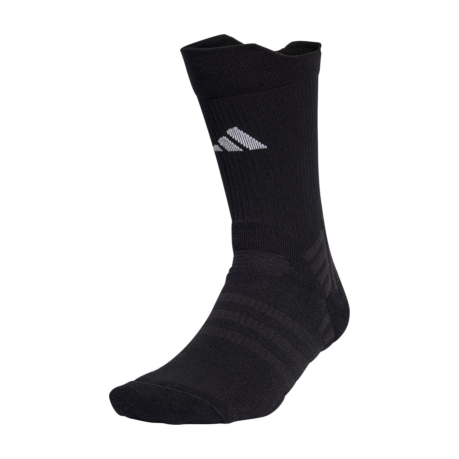 adidas Cushioned Crew Tennis Socks - White/Black