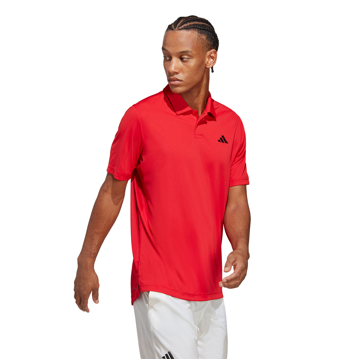 adidas Club Logo Polo - Better Scarlet